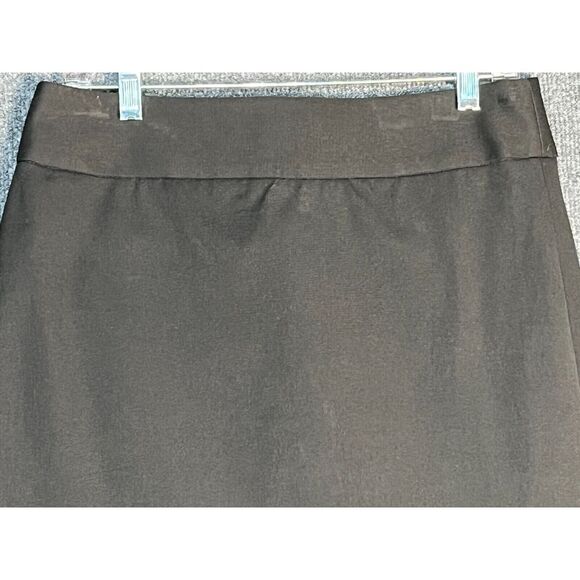 Banana Republic Sloan Mini Pencil Skirt High Waisted Pocket Black Womens Size 8 - Picture 2 of 13